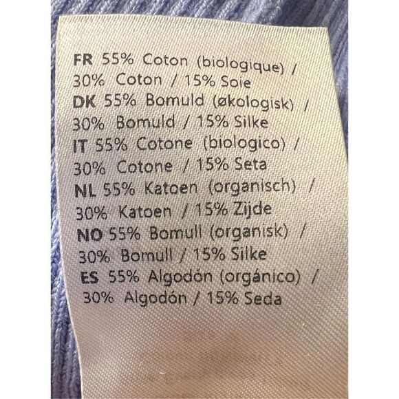 Samsoe Samsoe Ribbed Everly Dress in Serenity NWT Size Medium - Picture 9 of 9